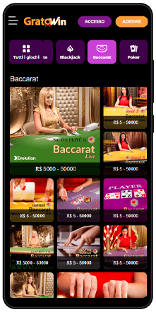 gratowin baccarat